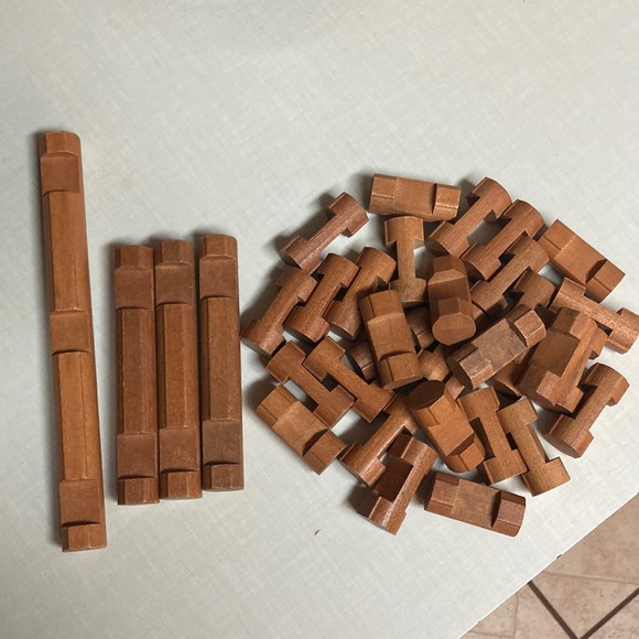 🩶🩶 Lincoln Log Bundle - Picture 1 of 3